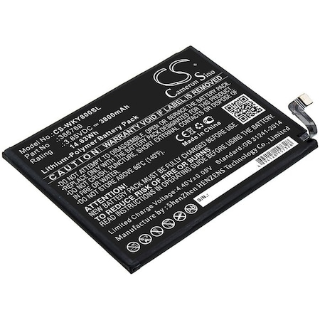 Bsc Preferred Wiko W-V720 Y80 Mobile Phone Replacement Battery CS-WKY800SL